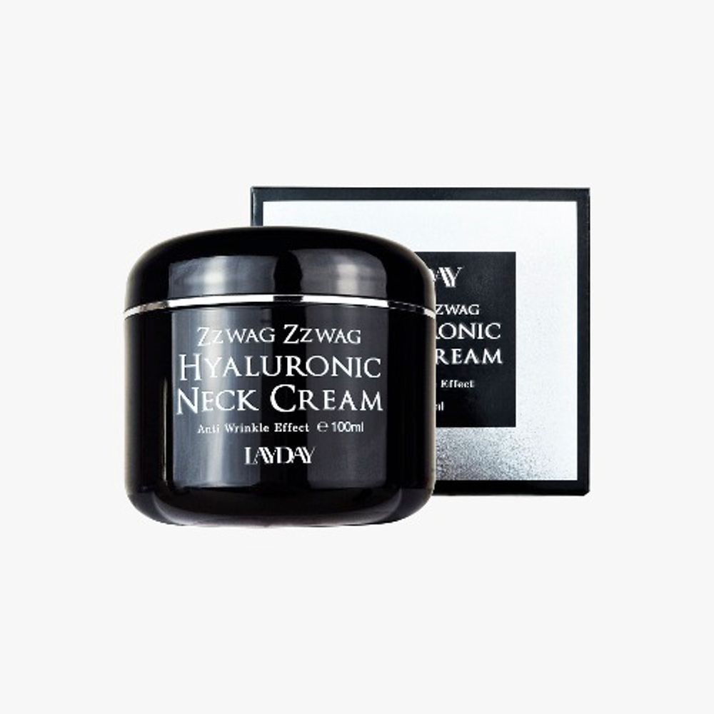 [LAYDAY] Hyaluronic Neck Cream 100ml – Targeted Neck Care with Hyaluronic Acid for UV Protection, Deep Moisture & Skin-Firming Texture - Made in KOREA